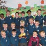 Golden Boot Winners September 2014, Mrs Kelleher's Senior Infants Class. Well done to all !!!!