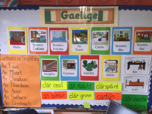 Gaeilge board